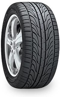 A tire with a sleek and modern design