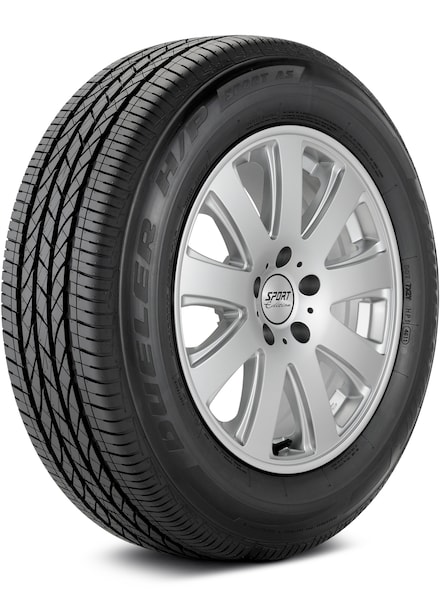 A tire with a sleek and modern design