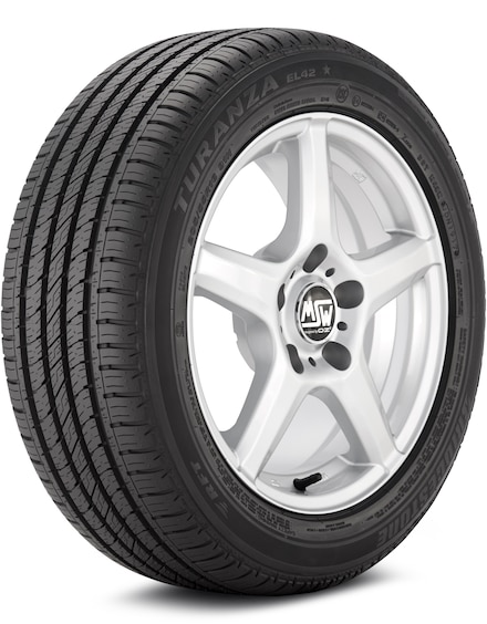 A tire with a sleek and modern design
