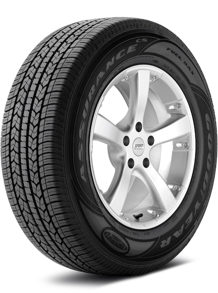 A tire with a sleek and modern design