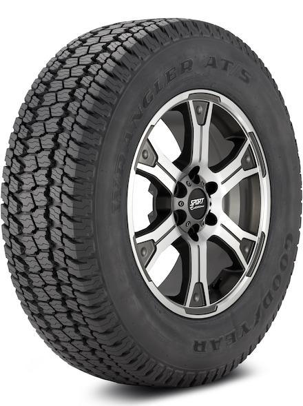 A tire with a sleek and modern design