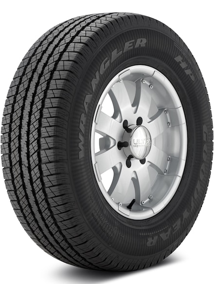 A tire with a sleek and modern design